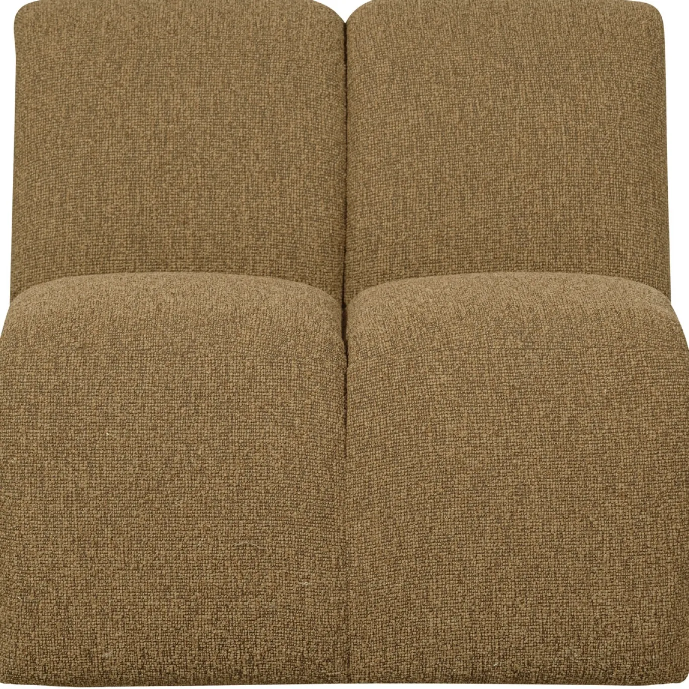 Woood Bank Mojo Element 1-Zits Bouclé Geel/Bruin