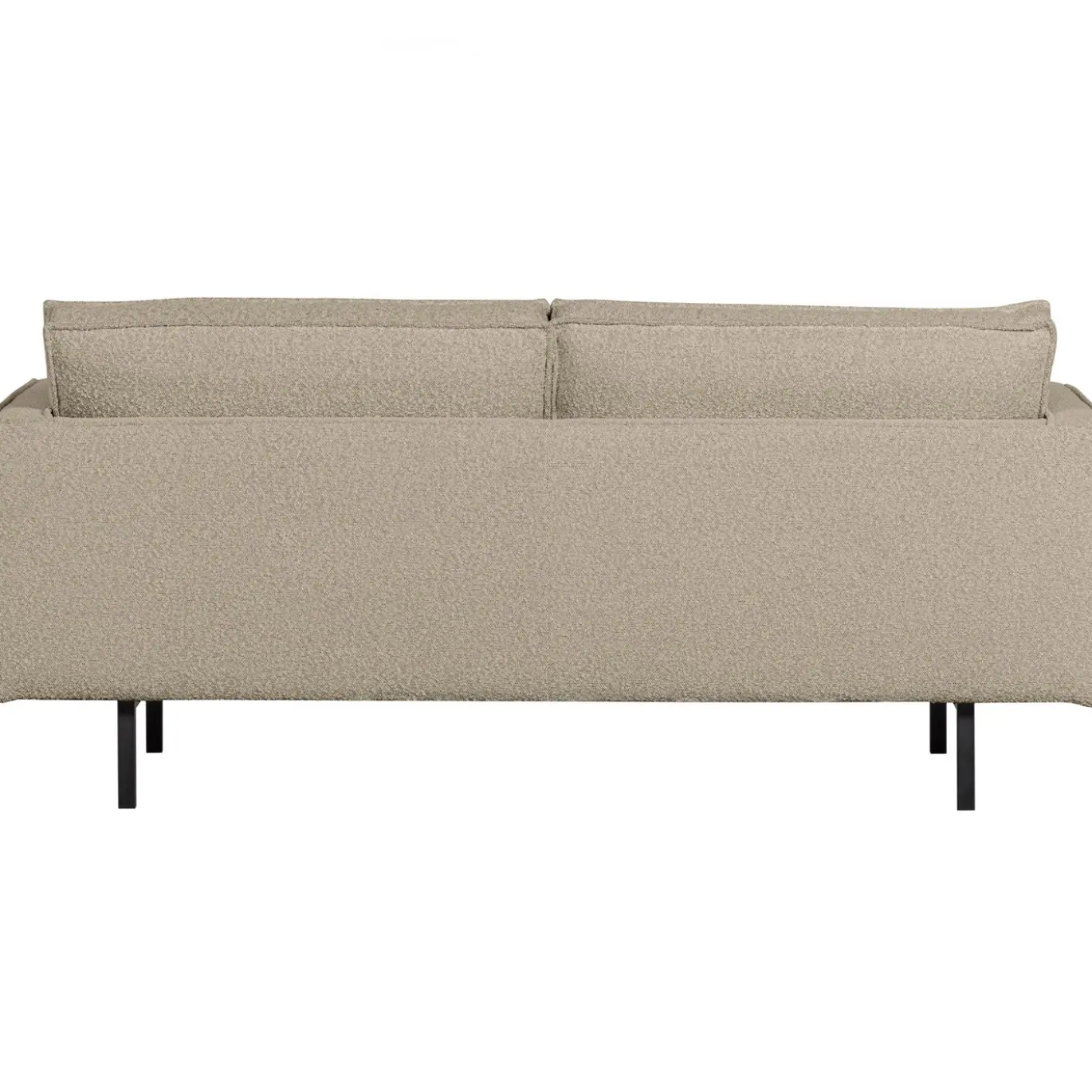 Woood Bank Rodeo 2,5-Zits Bouclé Beige