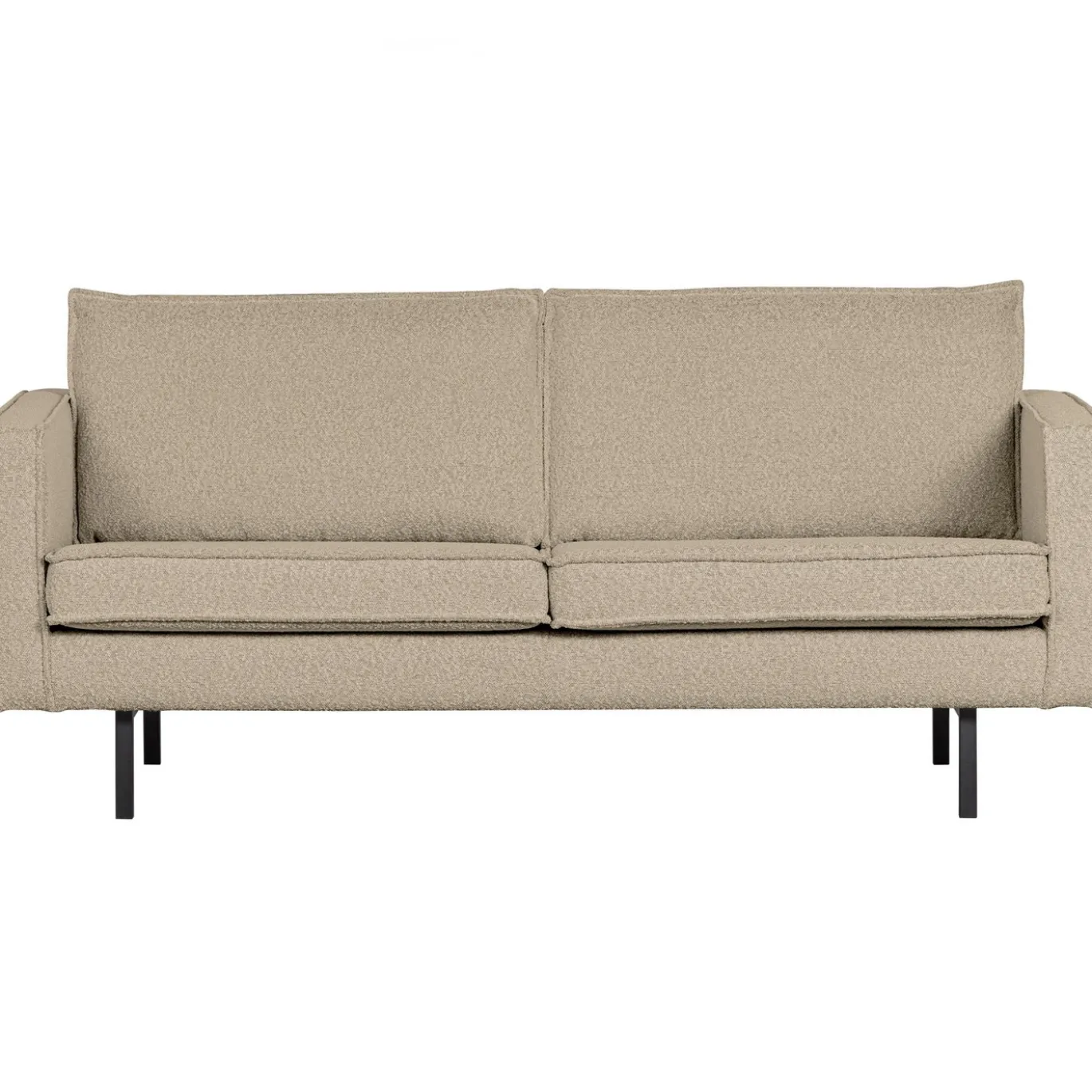Woood Bank Rodeo 2,5-Zits Bouclé Beige