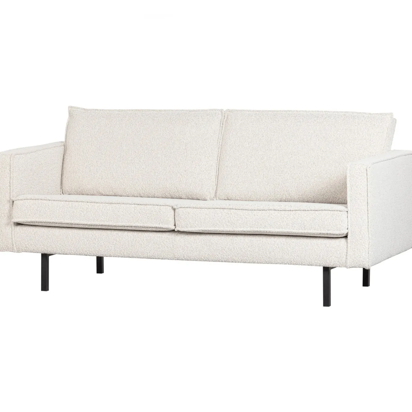 Woood Bank Rodeo 2,5-Zits Bouclé Naturel