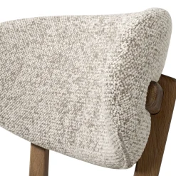 Woood Barstoel Udar Naturel Met Houten Frame Bruin
