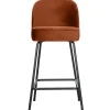Woood Barstoel Vogue 65cm Fluweel Roest