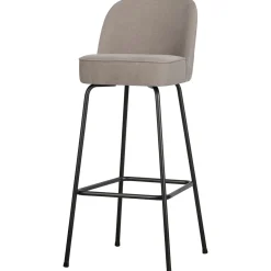 Woood Barstoel Vogue 80cm Geweven Stof Zand