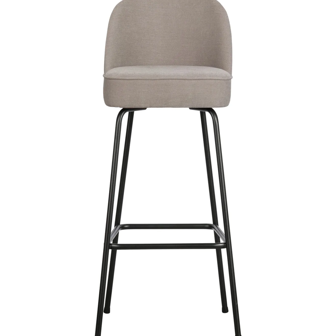 Woood Barstoel Vogue 80cm Geweven Stof Zand