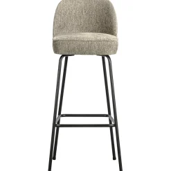 Woood Barstoel Vogue 80cm Velvet Wheatfield