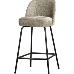 Woood Barstoel Vogue 65cm Velvet Wheatfield