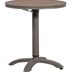 Woood Bartafel Jeppe Verstelbaar Tuin Aluminium Bruin/grijs