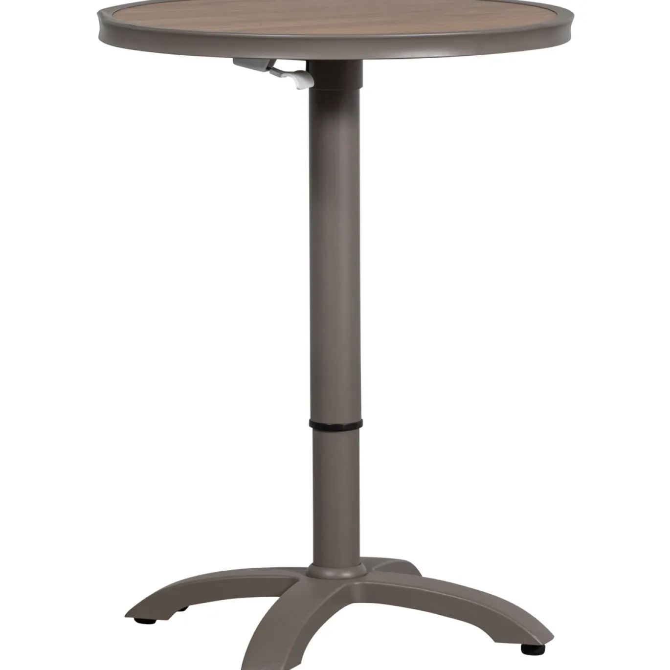 Woood Bartafel Jeppe Verstelbaar Tuin Aluminium Bruin/grijs