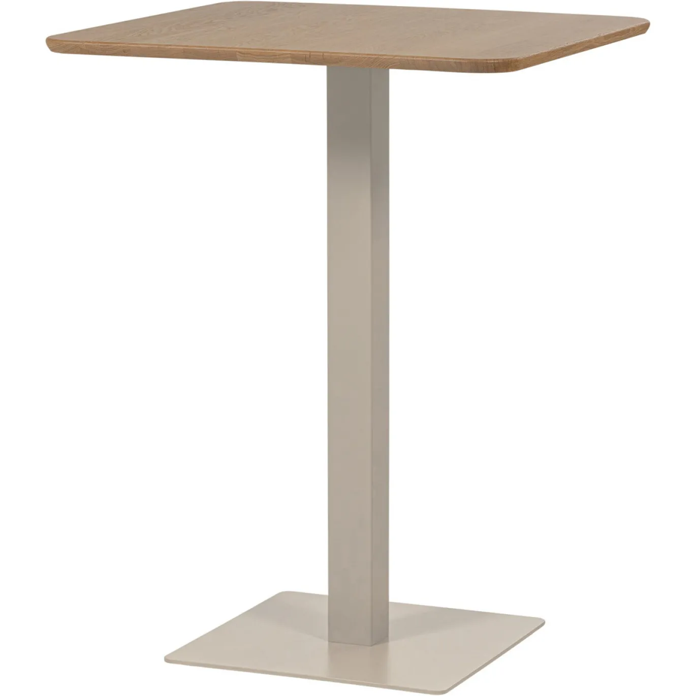 Woood Bartafel Tablo Afgeronde Hoek DL Transparant
