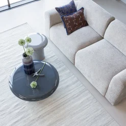 Woood Bijzettafel Alvo MDF Hoogglans Lichtgrijs