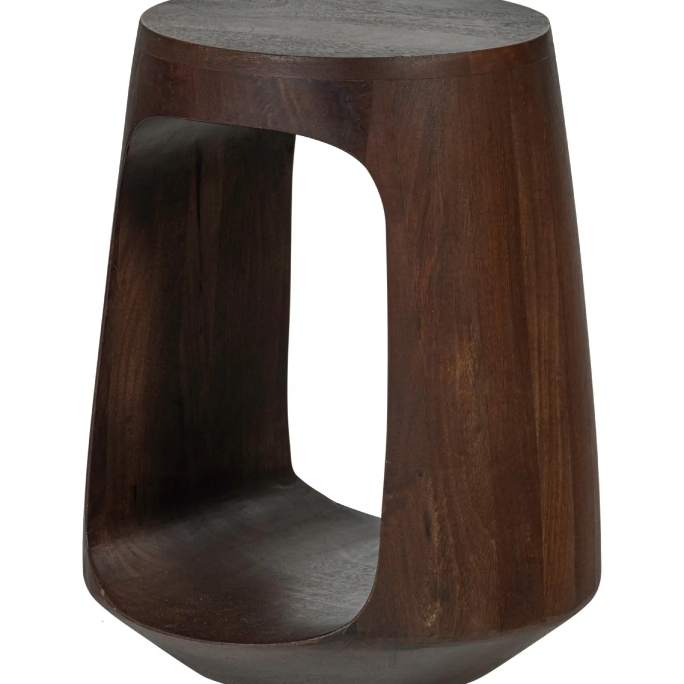 Woood Bijzettafel Bayo Mango Hout Walnoot