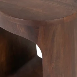 Woood Bijzettafel Bayo Mango Hout Walnoot