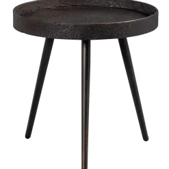 Woood Bijzettafel Bounds M Hout/Metaal Antique Goud 41xØ41
