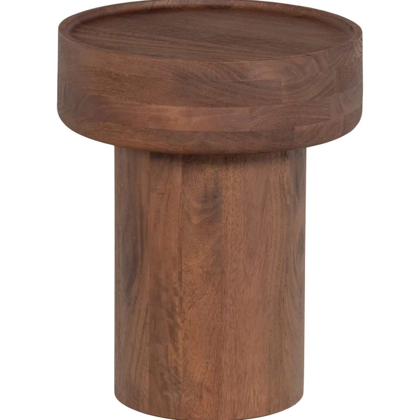 Woood Bijzettafel Dara Mangohout Bruin