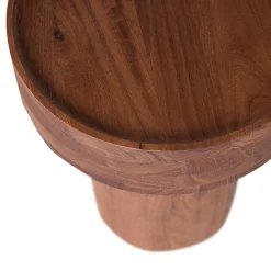 Woood Bijzettafel Dara Mangohout Bruin