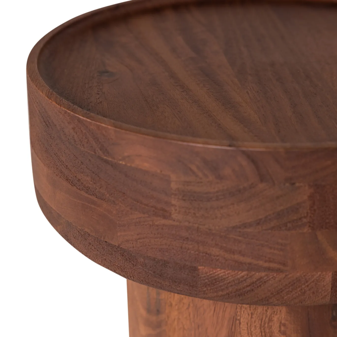 Woood Bijzettafel Dara Mangohout Bruin