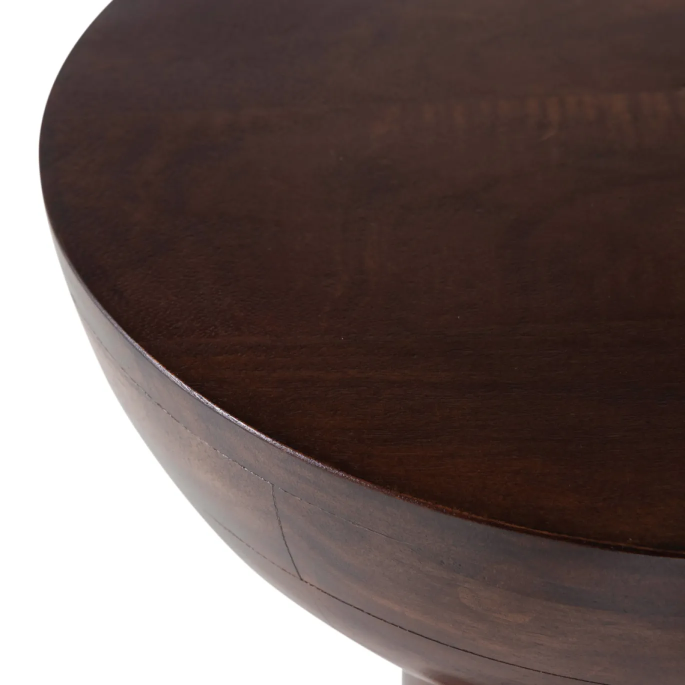 Woood Bijzettafel Emel Mangohout Donkerbruin