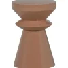 Woood Bijzettafel Fedde Metaal Oud Roze
