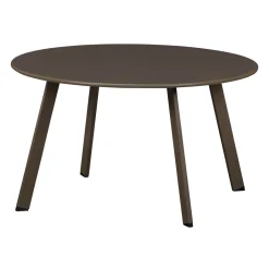Woood Bijzettafel Fer Tuin Ø70cm Metaal Roestbruin