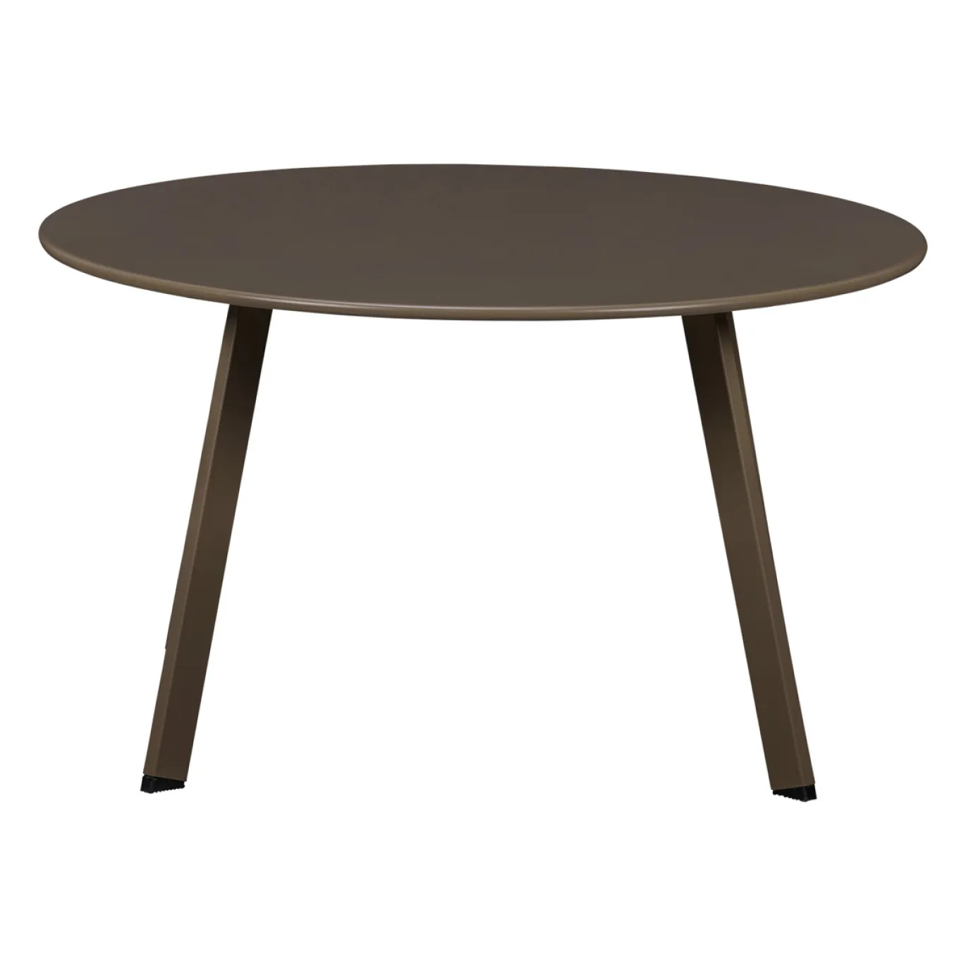 Woood Bijzettafel Fer Tuin Ø70cm Metaal Roestbruin