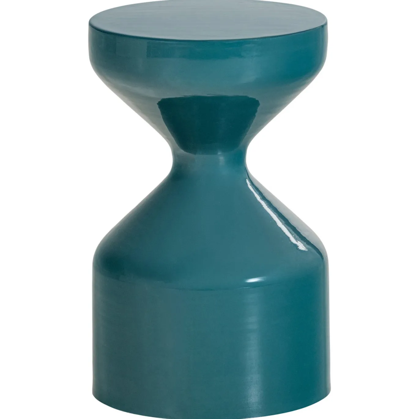 Woood Bijzettafel Floyd Metaal Petrolblauw