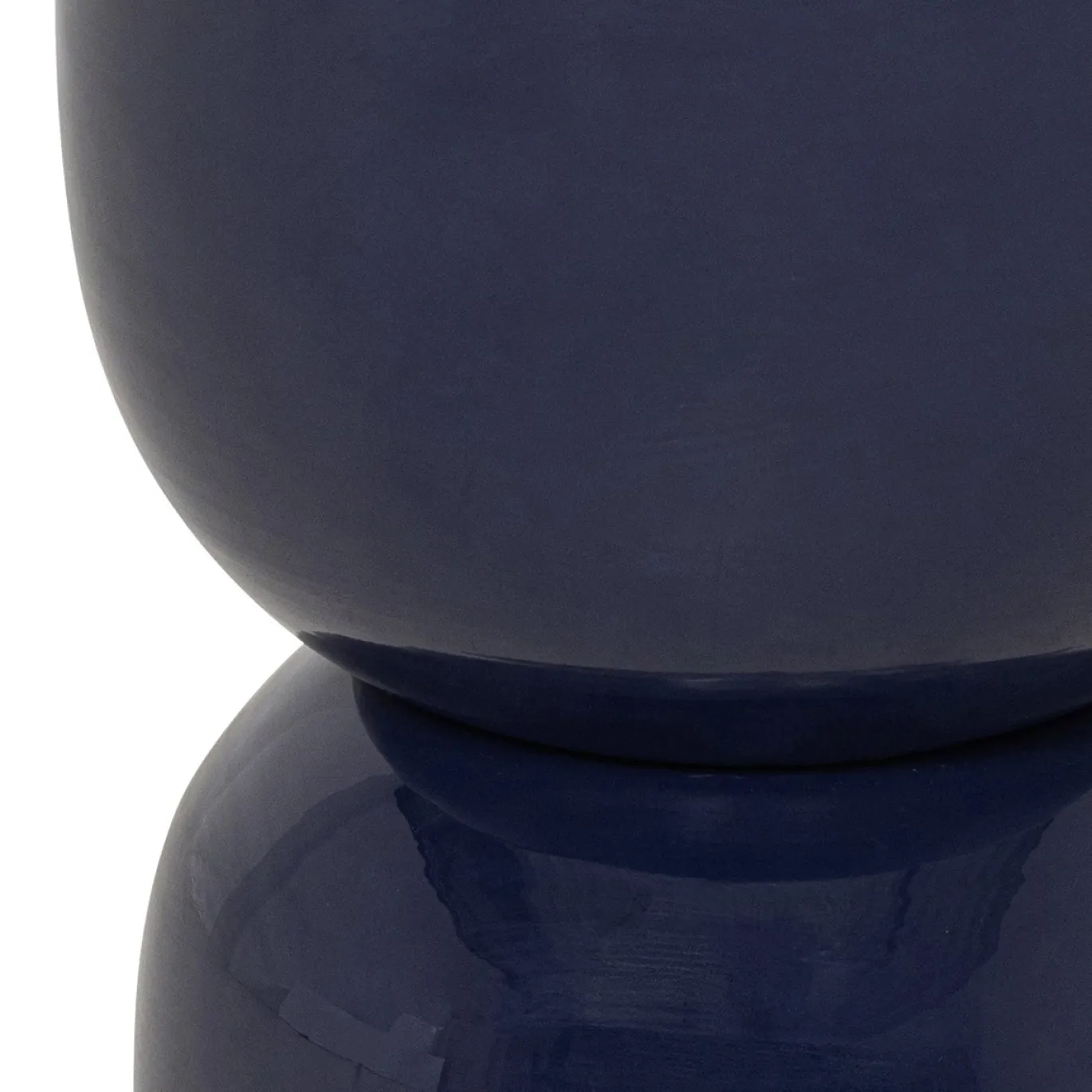 Woood Bijzettafel Hekla Metaal Donkerblauw