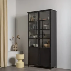 Woood Bijzettafel Hidde Metaal Geel