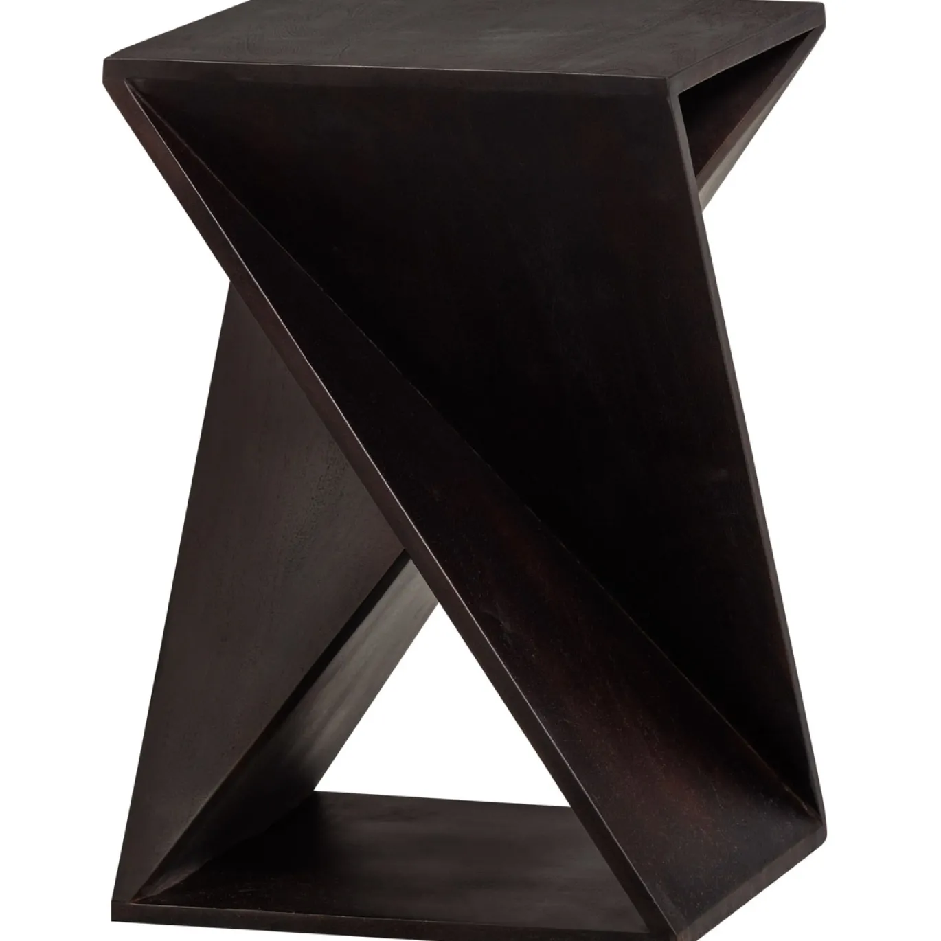 Woood Bijzettafel Ikem Acacia Donkerbruin