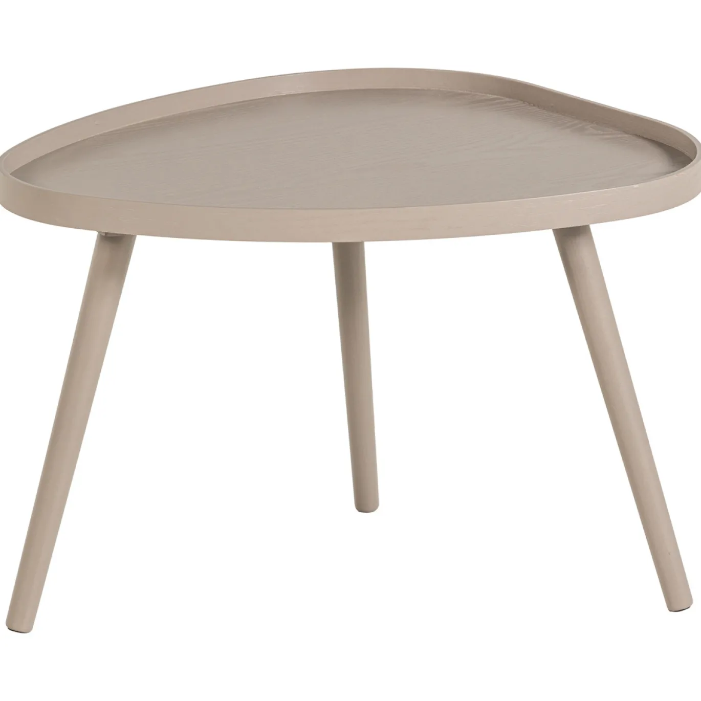 Woood Bijzettafel Mae Organisch MDF/Grenen Zand