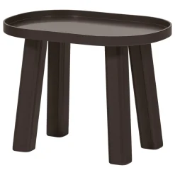 Woood Bijzettafel Mosa Hout Donkerbruin 60x41cm