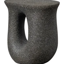 Woood Bijzettafel Moson Met Spikkels Zwart