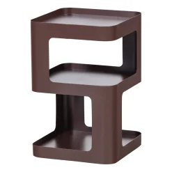 Woood Bijzettafel/nachtkastje Riv Metaal Paars/bruin
