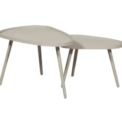 Woood Bijzettafel Nissa Zand Set Van 2