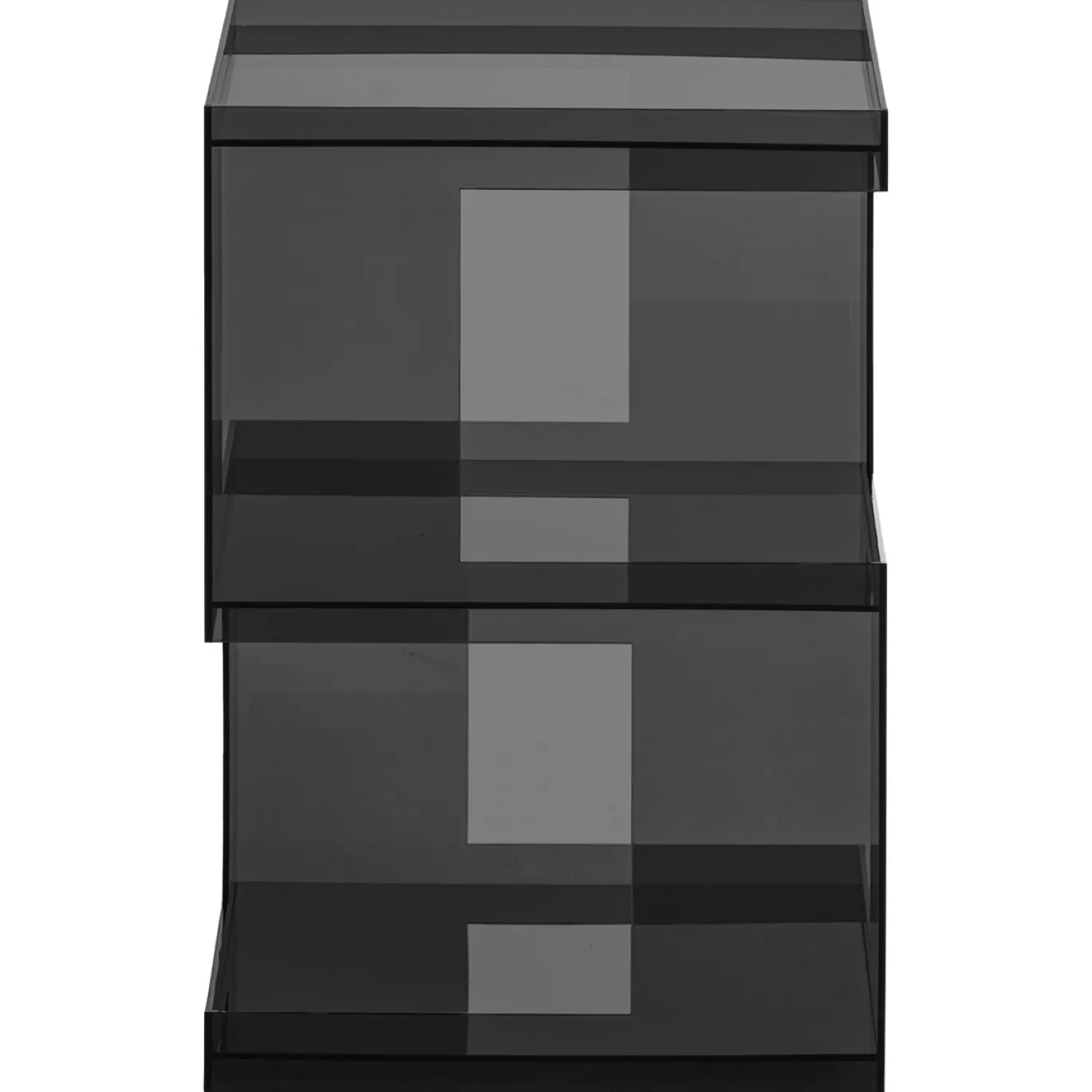 Woood Bijzettafel Noro Acryl Grijs