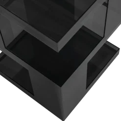 Woood Bijzettafel Noro Acryl Grijs