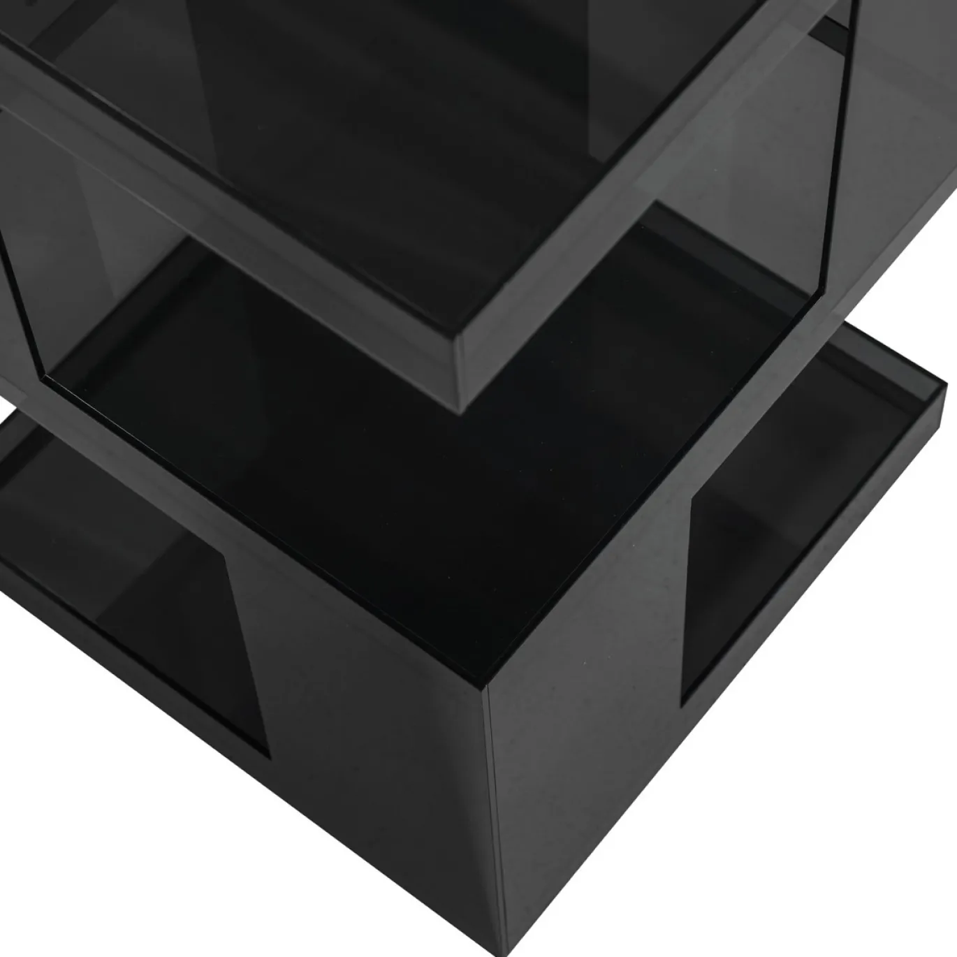Woood Bijzettafel Noro Acryl Grijs