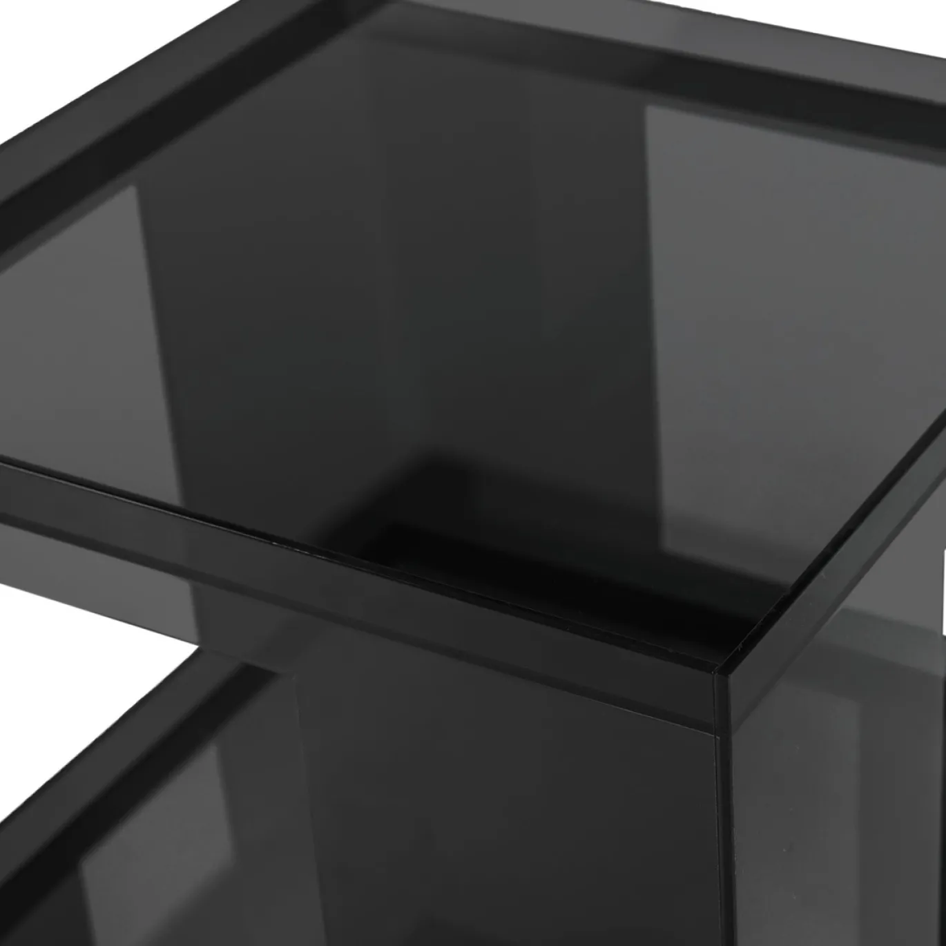 Woood Bijzettafel Noro Acryl Grijs
