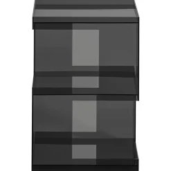 Woood Bijzettafel Noro Acryl Grijs