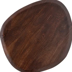 Woood Bijzettafel Posture Hout Walnoot