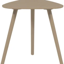 Woood Bijzettafels Nila Hout Zand Set van 2
