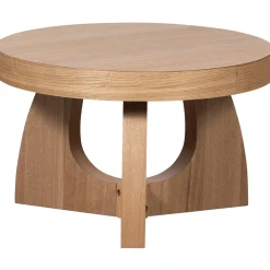 Woood Bijzettafel Tala Essen Fineer Ø55cm