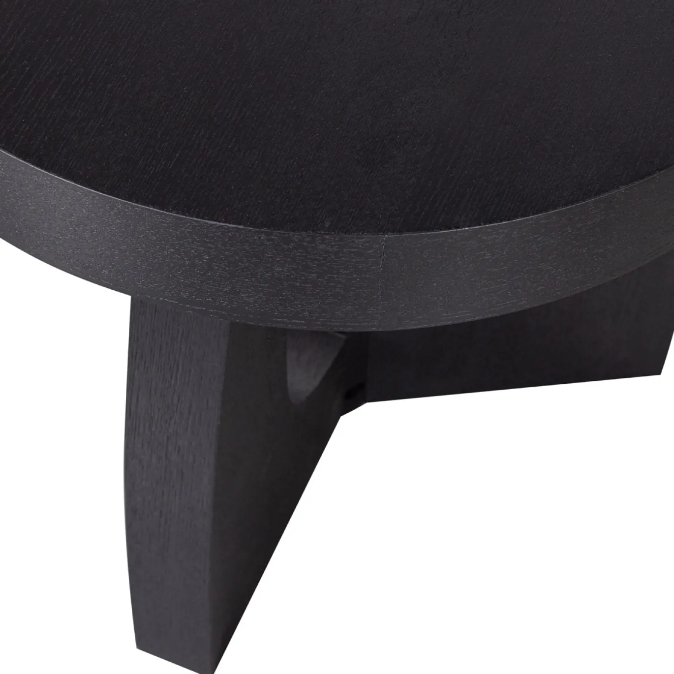 Woood Bijzettafel Tala Mdf Fineer Zwart 45xo45cm