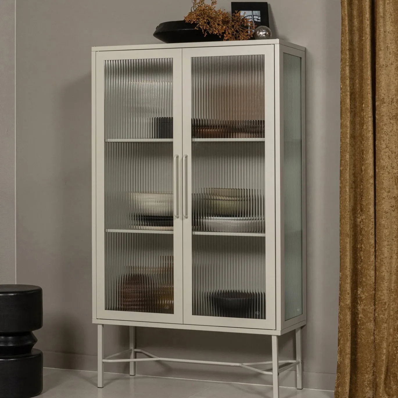 Woood Bijzettafel Tuve Bruin/Zwart