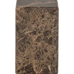 Woood Bijzettafel Vexa Marmer Bruin