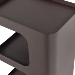 Woood Bijzettafel Vire Metaal Donkerbruin