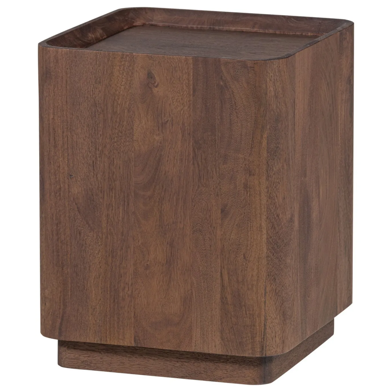 Woood Bijzettafel Volu Mangohout Bruin