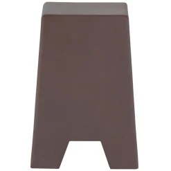 Woood Bijzettafel Zina Hoog Cement Bruin