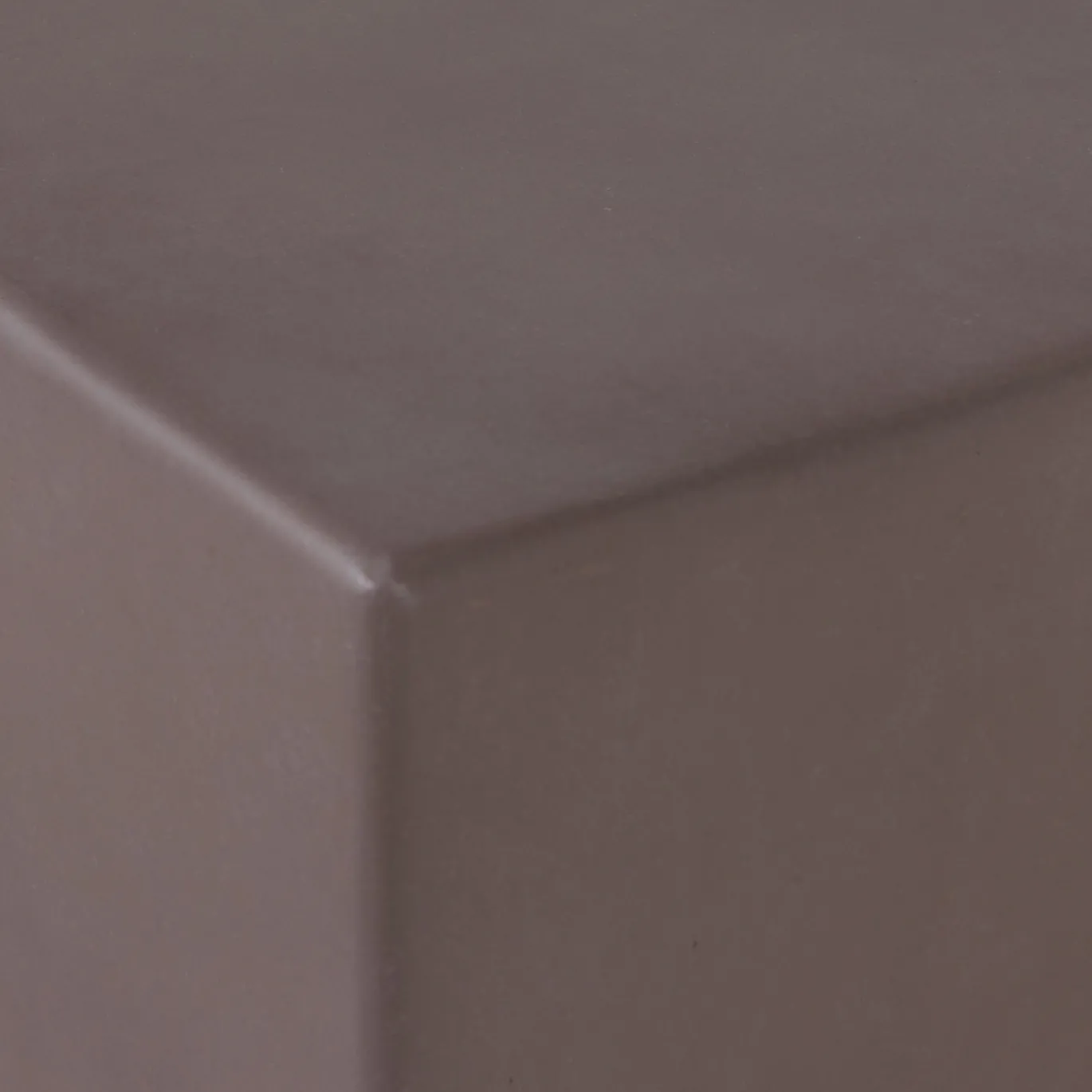 Woood Bijzettafel Zina Laag Cement Bruin