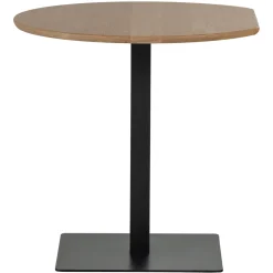 Woood Bistrotafel Tablo Eindstuk Transparant 80x74cm