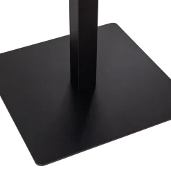 Woood Bistrotafel Tablo Eindstuk Transparant 80x74cm